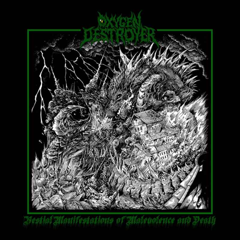 OXYGEN DESTROYER - Bestial Manifestations of Malevolence... Re-Release CD